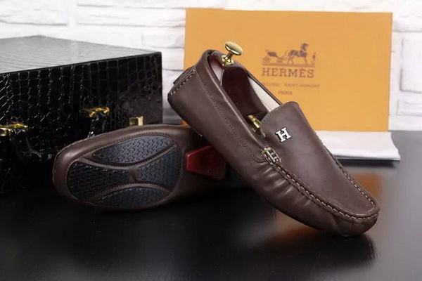 Hermes Business Casual Shoes--098